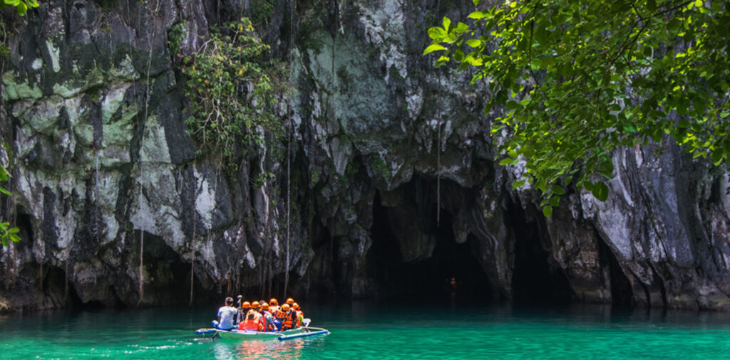 Underground river ng Palawan, travel to Philippines