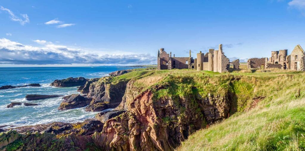 ruins of New Slains Castle, Aberdeenshire