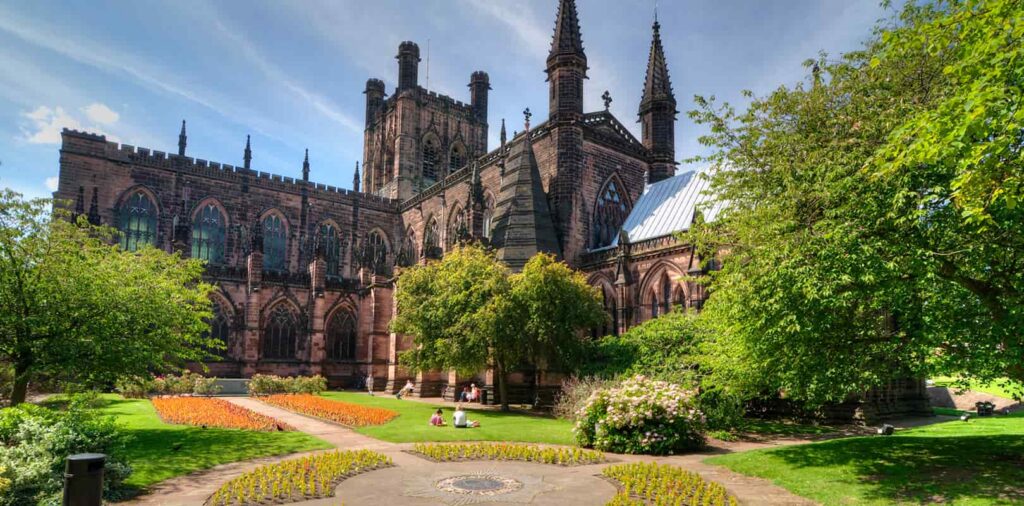 Chester Cathedral in England