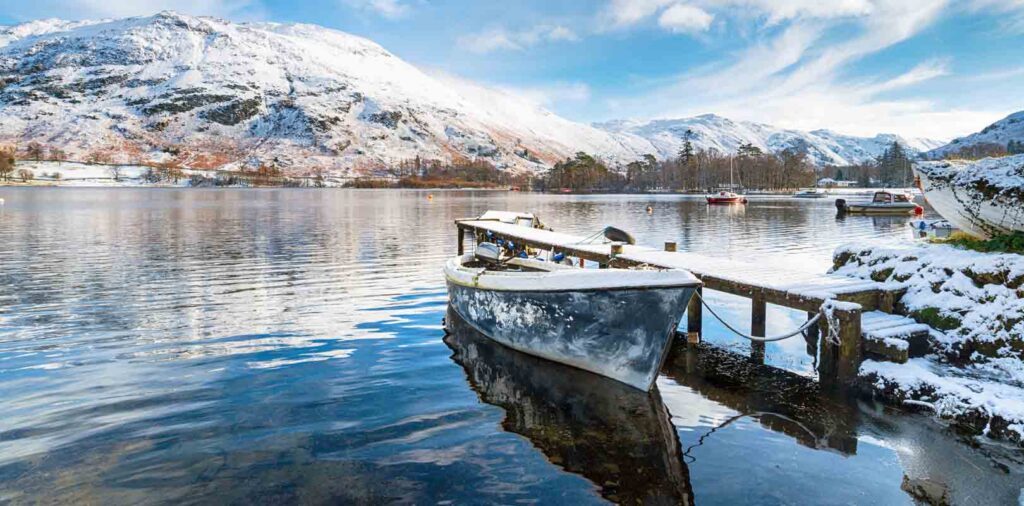Ullswater in the Lake District National Park